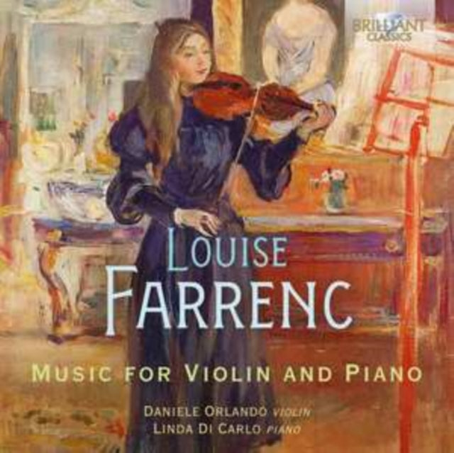 DANIELE ORLANDO  LIN - FARRENC MUSIC FOR VIOLIN & PI - CD