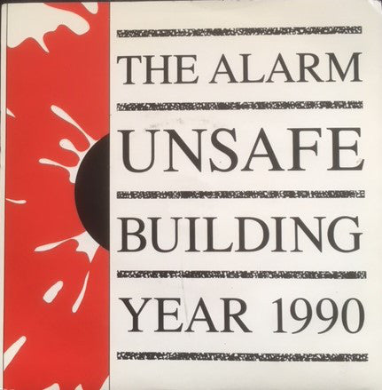 Alarm - Unsafe Building  Year 1990 - Used Vinyl Record 7"