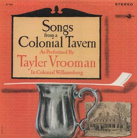Tayler Vrooman - Songs From A Colonial Tavern - Used Vinyl Record