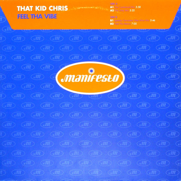 That Kid Chris - Feel Tha Vibe - Used Vinyl Record 12"