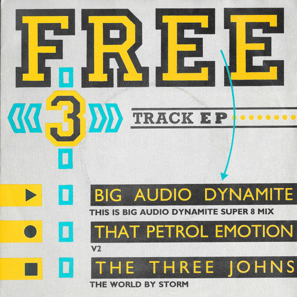 Various - Free 3 Track EP - Used Vinyl Record 7"