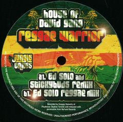 House Of David Gang - Reggae Warrior - Vinyl Record 12"