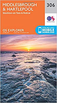 Ordnance Survey - Middlesbrough and Hartlepool, Stockton-on-Tees and R