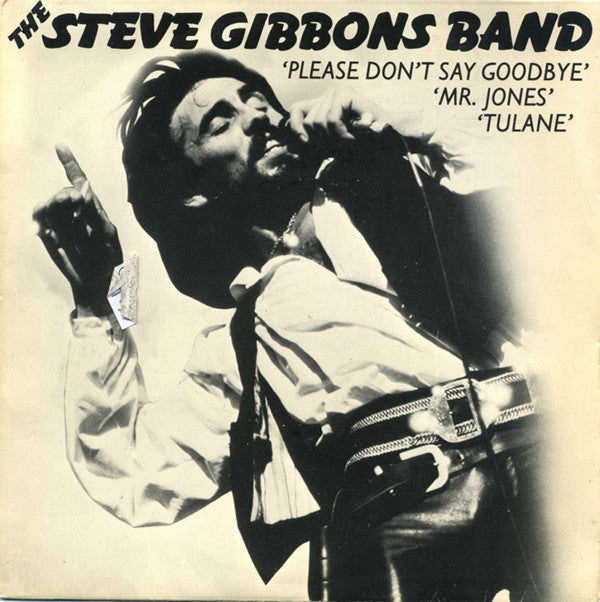 Steve Gibbons Band - Please Don't Say Goodbye - Used Vinyl Record 7"