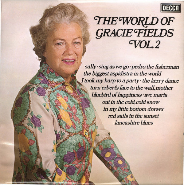 Gracie Fields - World Of  Vol.2 - Used Vinyl Record