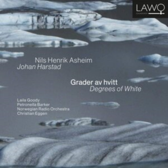 Nils Henrik Asheim/Johan Harstad: Grader Av Hvitt/... - CD