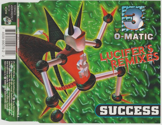 3-O-Matic - Success (Lucifer's Remixes) - Used CD