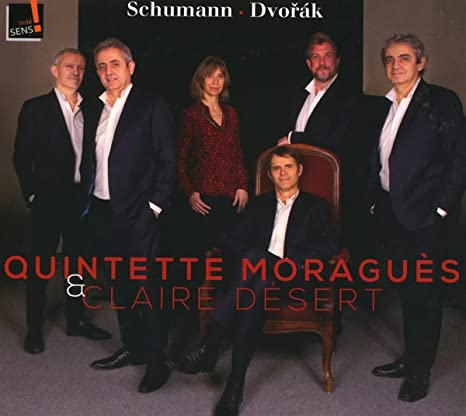 QUINETETTE MORAGUES; - SCHUMANN / DVO?AK - cd