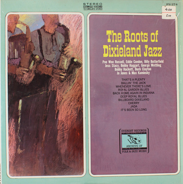 Various - Roots Of Dixieland Jazz - Used Vinyl Record