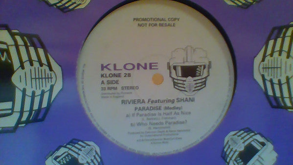 Riviera - Paradise (Medley) - Used Vinyl Record 12"