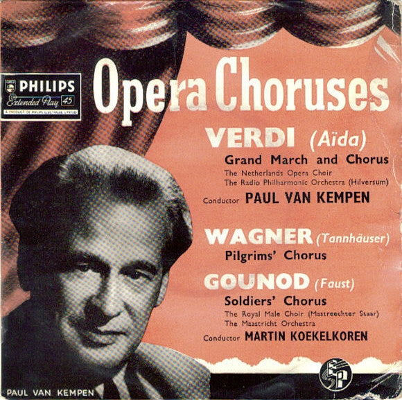 Maastricht Choir And - Opera Choruses - Used Vinyl Record 7"