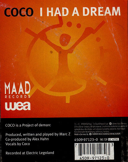 Coco - I Had A Dream - Used Vinyl Record 12"