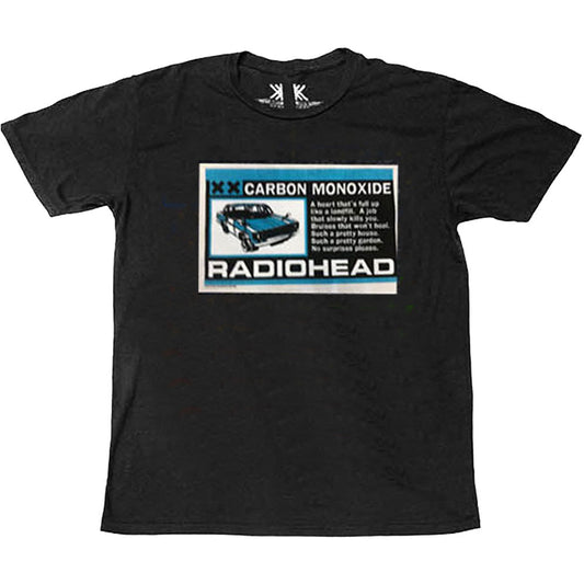 Radiohead - tshirt - Unisex - Large - Short Sleeves