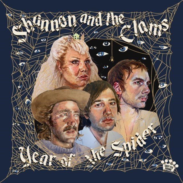 SHANNON & THE CLAMS - YEAR OF THE SPIDER (METALLIC GOLD WEB) - Vinyl R