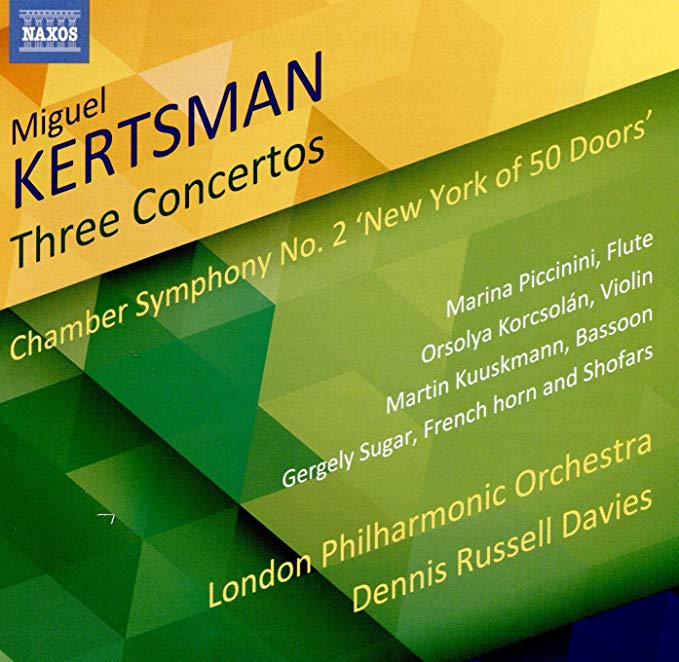Martin Kuuskmann - Miguel Kertsman: Three Concertos - CD