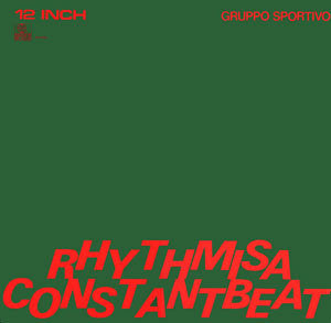 Gruppo Sportivo - Rhythmisaconstantbeat - Used Vinyl Record 12"