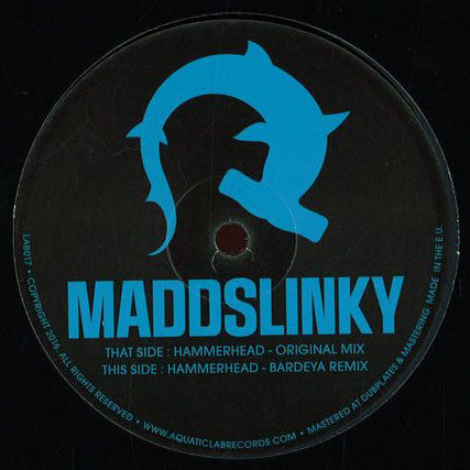 Maddslinky - Hammerhead - New Vinyl Record 12"