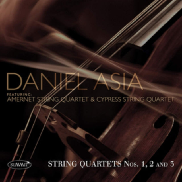 Daniel Asia - : String Quartets No.  1 2 & 3 - CD