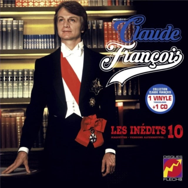 CLAUDE FRANCOIS - Les Inedits Vol. 10 (Blue/White/Red Vinyl) - Vinyl R