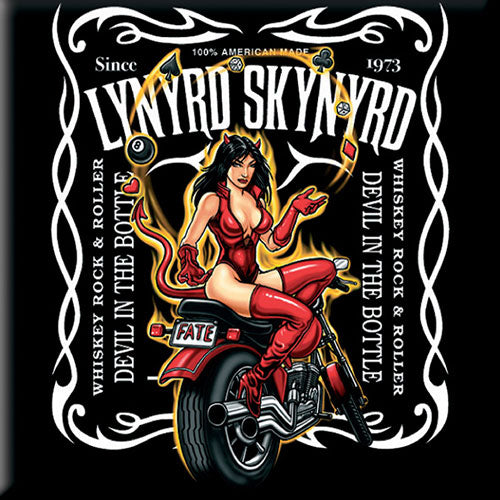 Lynyrd Skynyrd - Fridge Magnet: Devil In The Bottle - TV Memorabilia F