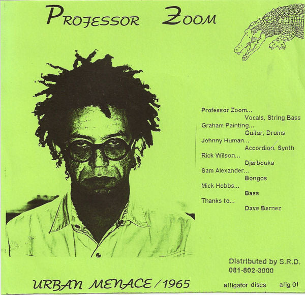 Professor Zoom - Urban Menace / 1965 - Used Vinyl Record 7"