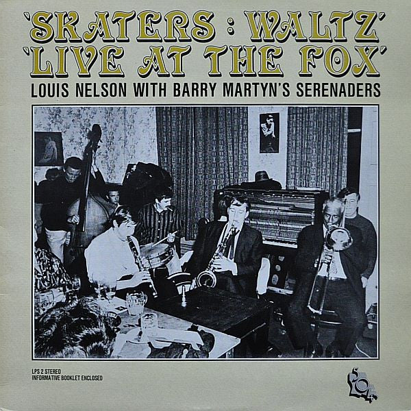 Louis Nelson - Skaters' Waltz - Live At The Fox - Used Vinyl Record