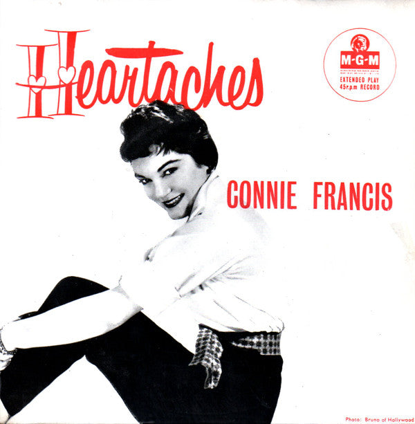 Connie Francis - Heartaches - Used Vinyl Record 7"