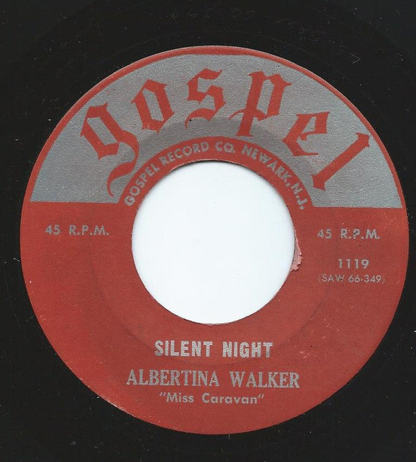 Albertina Walker - Silent Night - Used Vinyl Record 7"