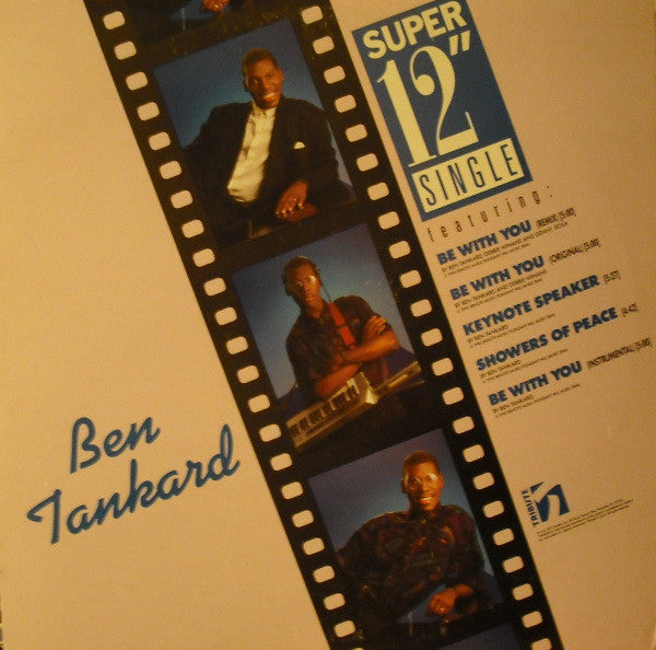 Ben Tankard - Be With You / My Heartbeat - Used Vinyl Record 12"