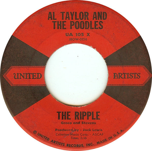 Al Taylor And The Po - Ripple / The Swivel - Used Vinyl Record 7"