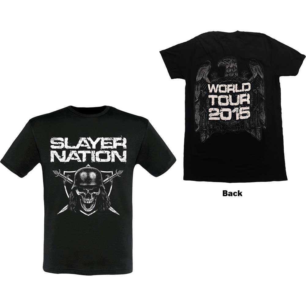 Slayer - tshirt - Unisex - Short Sleeves - Small