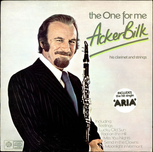 Acker Bilk His Clari - One For Me - Used Vinyl Record