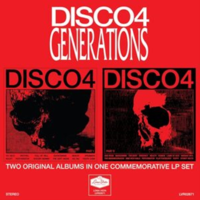HEALTH - GENERATIONS EDITION: DISCO4 - PART I & DISCO4 - PART II (2LP) -