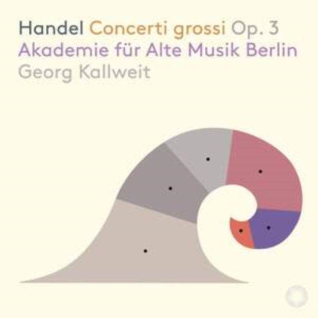 AKADEMIE FUR ALTE MU - HANDEL CONCERTI GROSSI  OP. 3 - CD