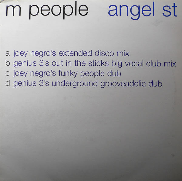 M People - Angel St - Used Vinyl Record 12"
