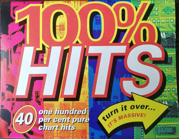 Various - 100% Hits - 40 One Hundred Per Cent Pure Chart Hits - Used