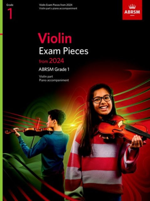 ABRSM - Violin Exam Pieces from 2024,  Grade 1, Violin Part & Piano Ac