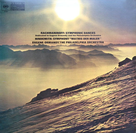 Sergei Vasilyevich R - Symphonic Dances / Symphony 'Mais Der Maler' -