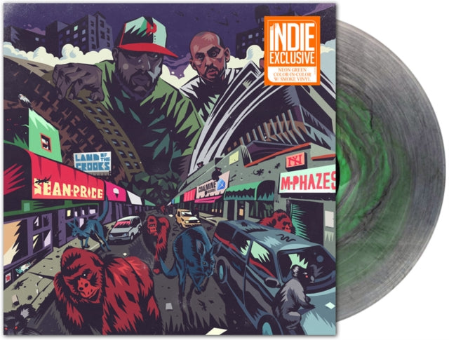 SEAN PRICE & M-PHAZE - LAND OF THE CROOKS - Vinyl Record