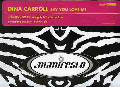 Dina Carroll - Say You Love Me - Used Vinyl Record 12"
