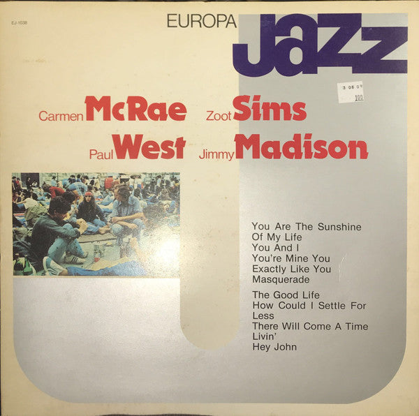 Carmen McRae - Europa Jazz - Used Vinyl Record