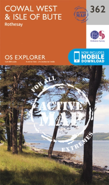 Ordnance Survey - Cowal West and Isle of Bute : 362 - New Sheet map