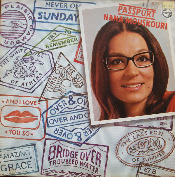 Nana Mouskouri - Passport - Used Vinyl Record