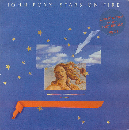 John Foxx - Stars On Fire - Used Vinyl Record 7"