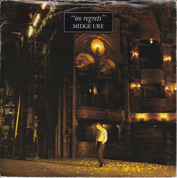 Midge Ure - No Regrets - Used Vinyl Record 7"