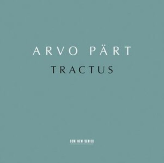 ARVO PART - TRACTUS - New CD