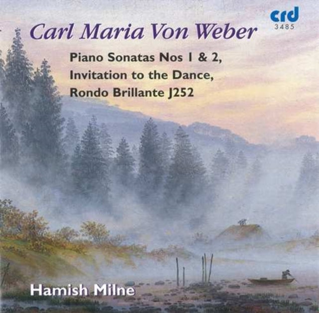 HAMISH MILNE - WEBER:PIANO SONATAS 1 & 2 - CD