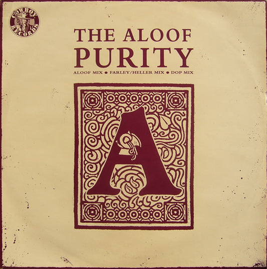 Aloof - Purity - Used Vinyl Record 12"