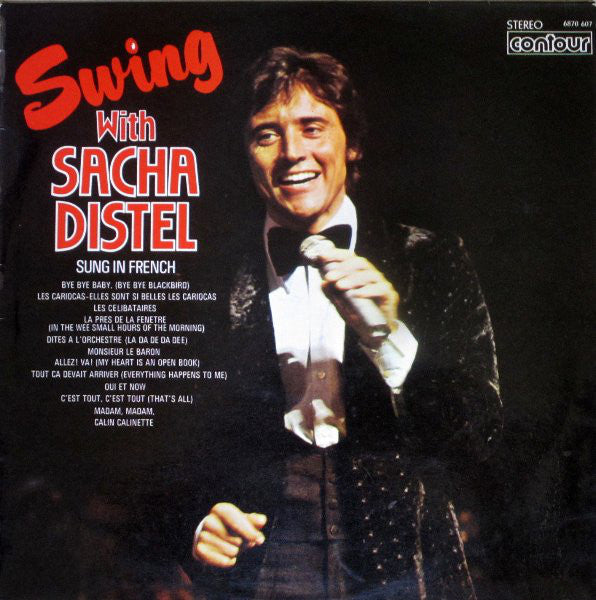 Sacha Distel - Swing With - Used Vinyl Record