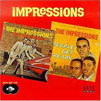 IMPRESSIONS - KEEP ON PUSHING/PEOPLE GET REA - CD